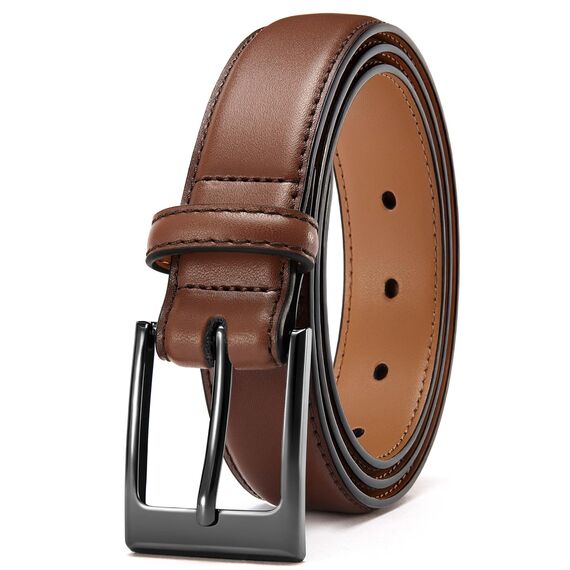 CHAOREN 3cm Ledergürtel Herren, Gürtel Herren Leder für Business und Formelle Anlässe, Anzuggürtel Perfekter zu Männer Businessschuhe