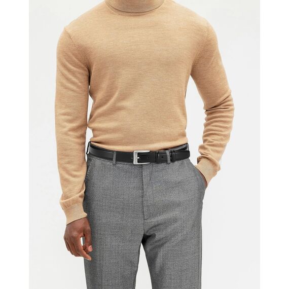 CHAOREN 3cm Ledergürtel Herren, Gürtel Herren Leder für Business und Formelle Anlässe, Anzuggürtel Perfekter zu Männer Businessschuhe