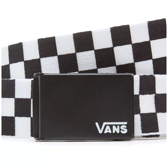 Vans Herren Deppster Ii Web Belt Gürtel, Schwarz (Black/White), One Size