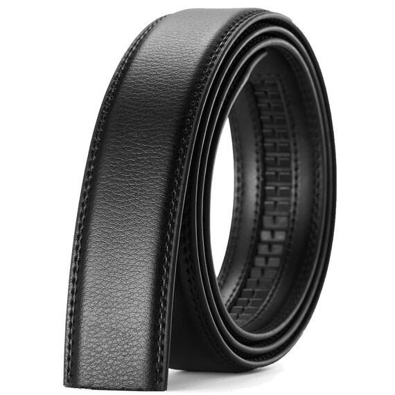 CHAOREN Herren Gürtel Ohne Schnalle, Automatik Gürtel für Männer Ledergürtel 35mm