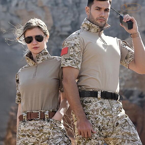 JasGood Herren Doppel Prong Ledergürtel Casual Work Heavy Duty Gürtel Doppel Ösen Gürtel für Jeans