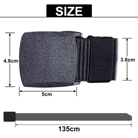 TENINE Taktischer Gürtel, Unisex Gürtel Nylon Canvas Belt, Taktisch Gürtel Schwerlast Militär Nylon Web Gurt Riggers Belt