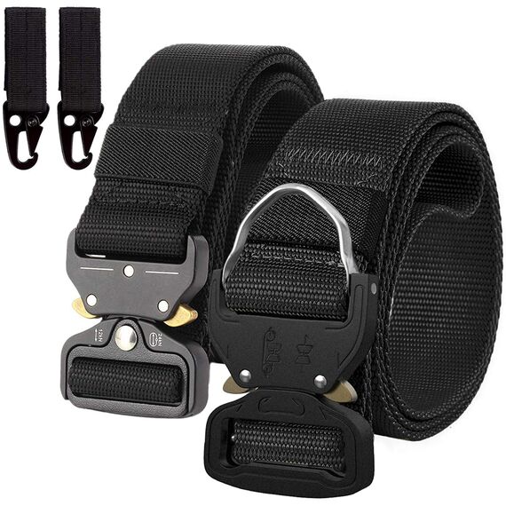 Chalier Herren 2er Unisex Gürtel, Einheitsgröße