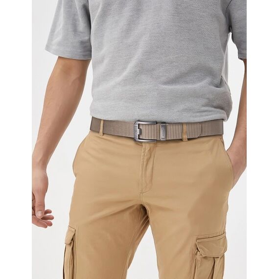 JUKMO Ratsche Gürtel Herren, Nylon Web Automatik Taktischer Arbeit Gürtel (Khaki, Für Taille 106cm-135cm (Länge 150cm))