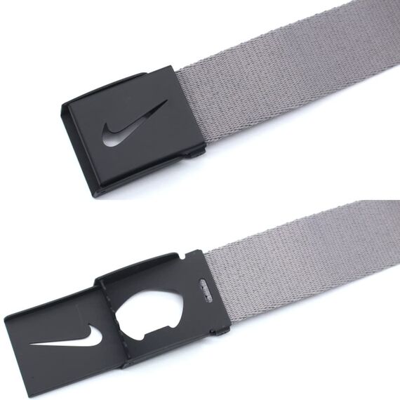 Nike 3er Pack Web Belt Herrengürtel (3er Pack), Schwarz/Weiß/Grau., Einheitsgröße