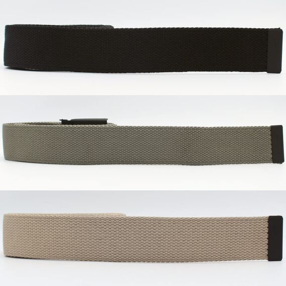 Nike Golf Herren 3-in-1 Webgürtel, Einheitsgröße, Schwarz/Oliv/Khaki