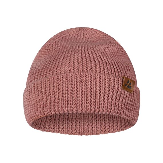 DANISH ENDURANCE Merino Mütze, Klassische Wollmütze, Warme Wintermütze, Thermo Beanie, Unisex, für Damen & Herren, Rosa, One Size