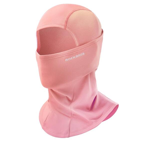 ROCKBROS Sturmhaube Balaclava Skimaske Winddicht Warm für Fahrrad Ski Motorrad Winter Unisex Einheitsgröße, Rosa