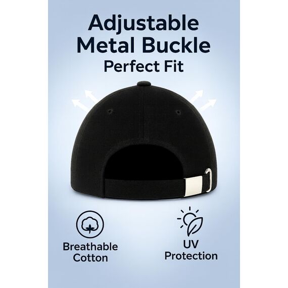 4sold Baseball Cap Baumwolle, Unisex Baseballkappe Herren Damen, Verstellbar Einheitsgröße, Sonnenmütze, Leicht & Atmungsaktiv, Sport Freizeit Outdoor