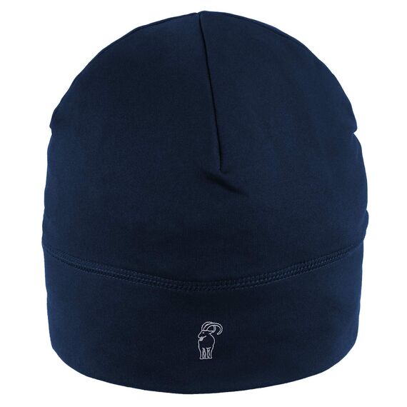 ALPIDEX Running Mütze Sportmütze Laufmütze Damen Herren Funktionsmütze One Size Thermo Kopfbedeckung Radfahren Winddicht Atmungsaktiv Skull Cap Fahrrad Unterziehmütze Unisex, Farbe:Dark Blue
