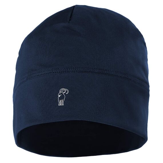 ALPIDEX Running Mütze Sportmütze Laufmütze Damen Herren Funktionsmütze One Size Thermo Kopfbedeckung Radfahren Winddicht Atmungsaktiv Skull Cap Fahrrad Unterziehmütze Unisex, Farbe:Dark Blue