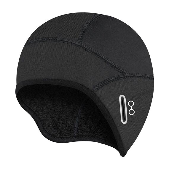 HAZENS Fahrradmütze Fahrradhelm Mütze Radmütze Unterziehmütze Herren/Damen Fahrradkappe Sportmütze Laufmütze Bike Warm Cap Winddichte Wintermütze Atmungsaktiv Helmmütze (Black)