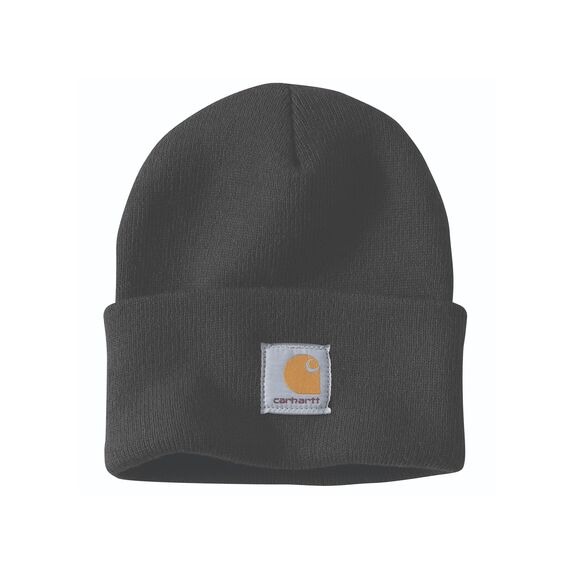 Carhartt Herren Knit Cuffed Beanie Beanie Hat, Schwarz, Einheitsgröße