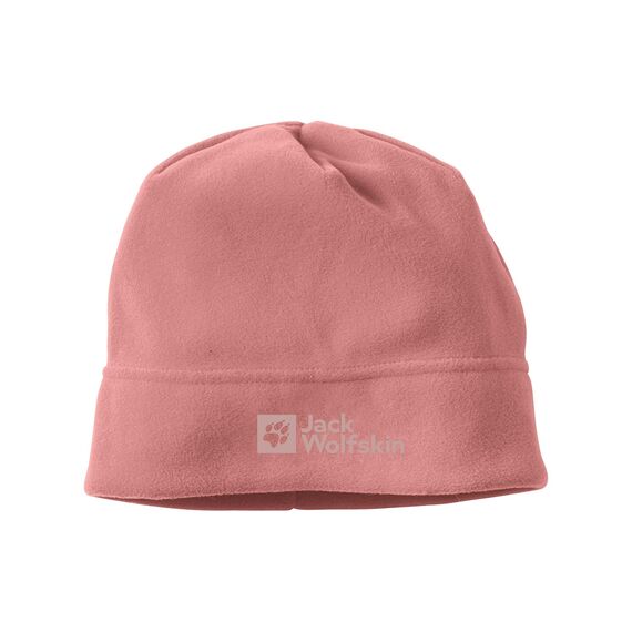 Jack Wolfskin Unisex Real Stuff Beanie-Mütze, Mineral Red, Einheitsgröße EU