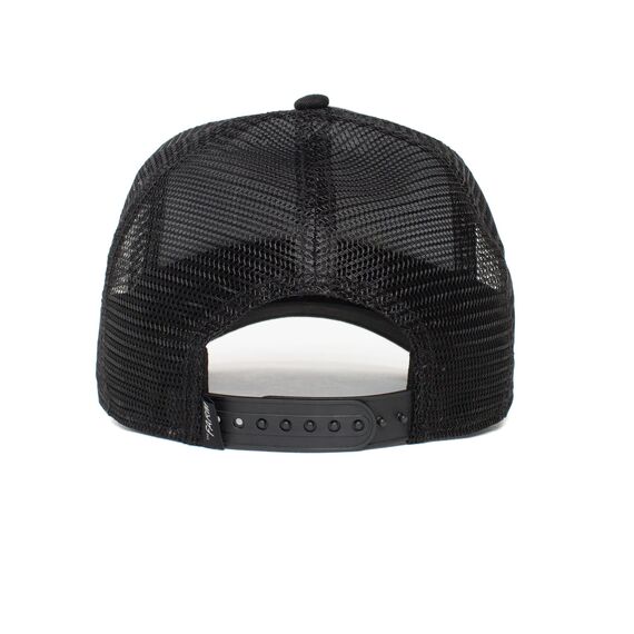 Goorin Bros. The Farm Truckerkappe, Einstellbarer Snapback-Verschluss, Schwarz der Panther, Unisex Einheitsgröße, Einheitsgröße