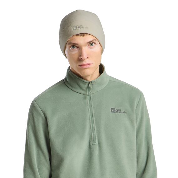 Jack Wolfskin Unisex Real Stuff Beanie-Mütze, Seal, Einheitsgröße EU