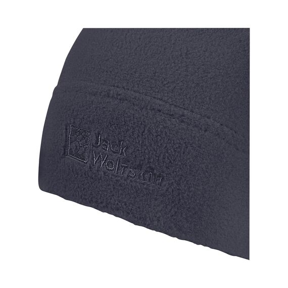 Jack Wolfskin Unisex Real Stuff Beanie-Mütze, Graphite, Einheitsgröße EU