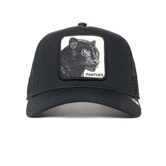 Goorin Bros. The Farm Truckerkappe, Einstellbarer Snapback-Verschluss, Schwarz der Panther, Unisex Einheitsgröße, Einheitsgröße
