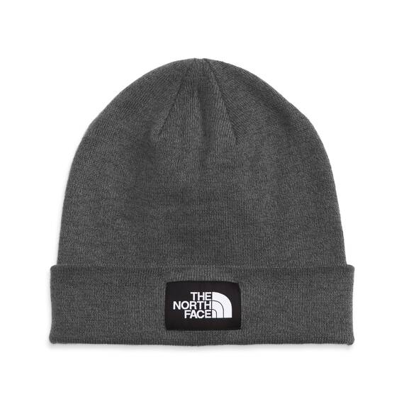 THE NORTH FACE Dock Worker Recycled Beanie, TNF Dark Grey Heather, OS