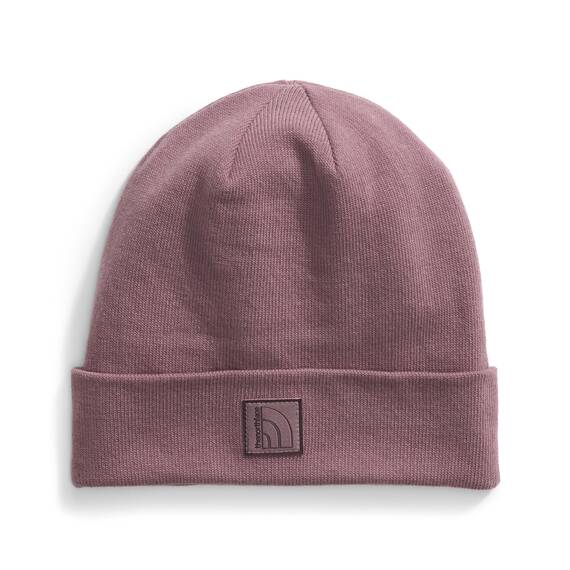 THE North FACE Dock Worker Recycelte Beanie, Rehkitzgrau/Garment Dye Logo, Einheitsgröße, Rehkitzgrau/Garment Dye Logo, Einheitsgröße