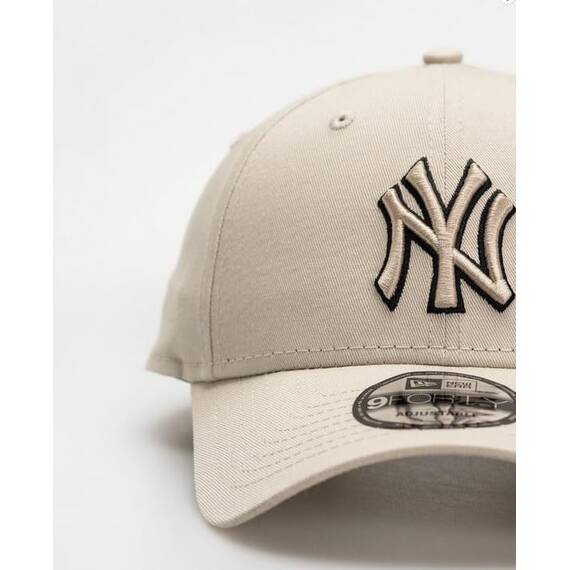 New Era New York Yankees 9forty Adjustable Cap League Essential Stone - One-Size, Beige (med beige)