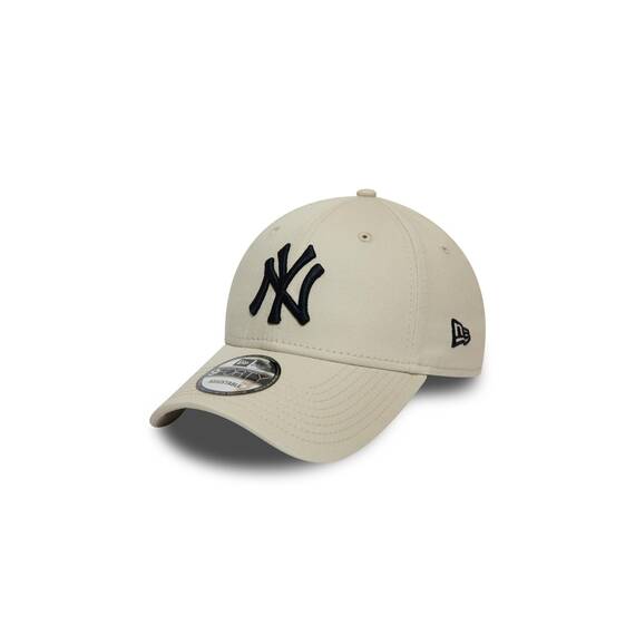 New Era New York Yankees 9forty Adjustable Cap League Essential Stone - One-Size, Beige (med beige)