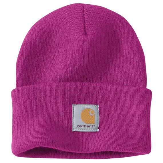 Carhartt Unisex Strickmütze Watch Hat Beanie A18, Magenta Agate, A18