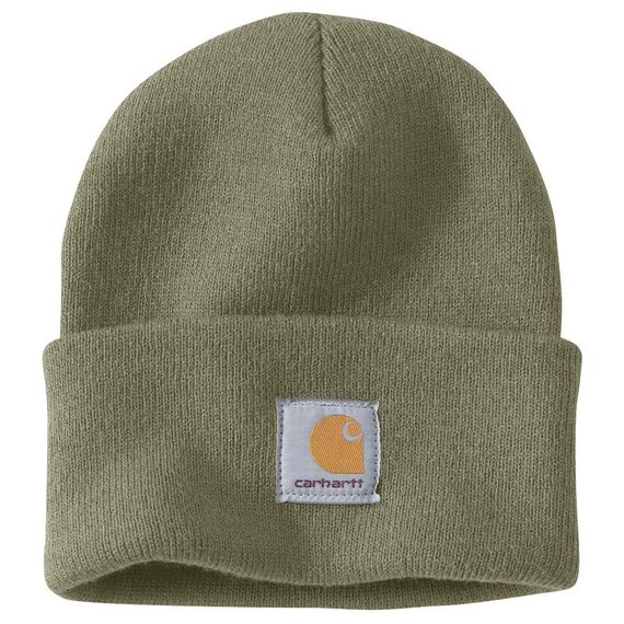 Carhartt A18 Rippstrickmütze, Unisex Dusty Olive OS