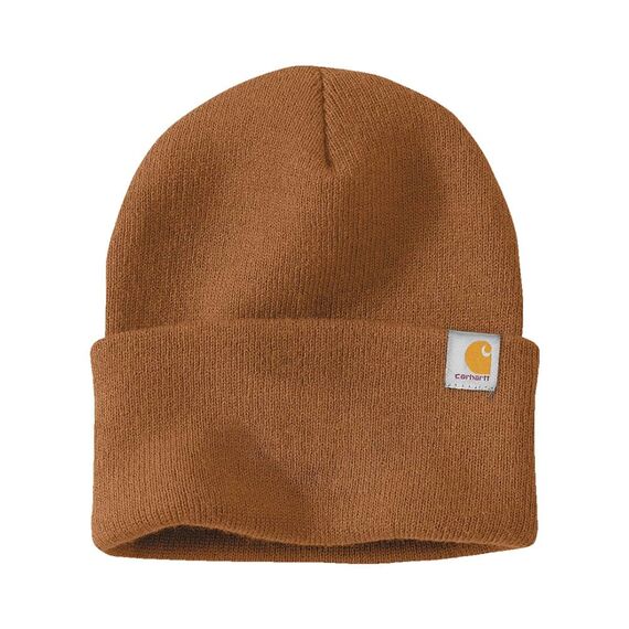 Carhartt Herren Strickmütze mit Bündchen 104597, Braun (Carhartt Brown), Einheitsgröße