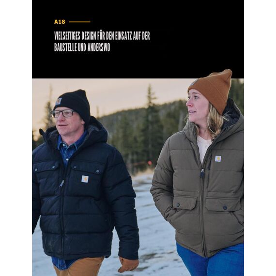 Carhartt Workwear Beanie Mütze Watch Hat, Arbeitsmütze, Hellgrau, mittel