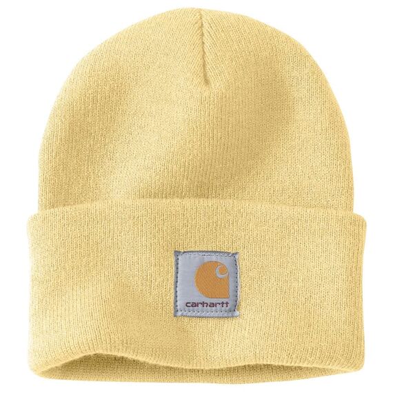 Carhartt Herren Knit Cuffed Beanie Beanie Hat, Pale Sun, Einheitsgröße