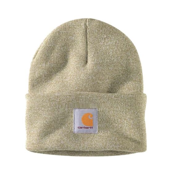 Carhartt Workwear Beanie Mütze Watch Hat, Arbeitsmütze, Farbe: Olive Winter White