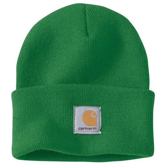Carhartt Herrenstrickmütze mit Krempe, Holly Green, Einheitsgröße