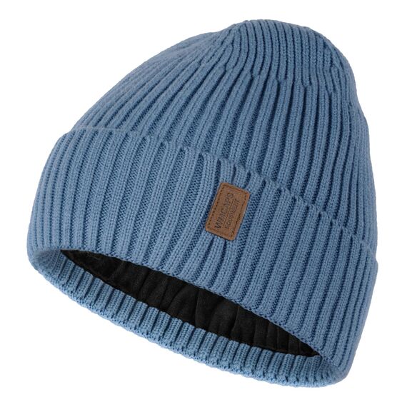 Wmcaps Mütze Herren Winter, Thermo Strickmützen für Herren, Warme Fleece Laufmütze Beanie Damen Herrenmütze Winter, Winddichte Wintermütze Männer Gefütterte und Gepolsterte Unisex-Mütze(Ashleigh Blau)