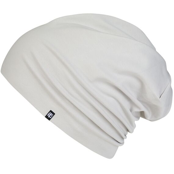 Enter the Complex® Leichte Beanie Mütze, Herren und Damen, Übergangsmütze, Sommer Beanie, Dünne Kopfbedeckung, Baumwolle (Jersey), S/M, Grau