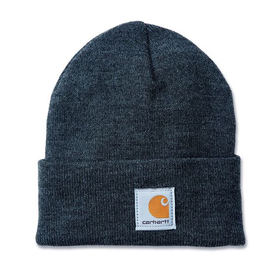 Carhartt Herren Knit Cuffed Beanie Beanie Hat, Coal Heather, Einheitsgröße