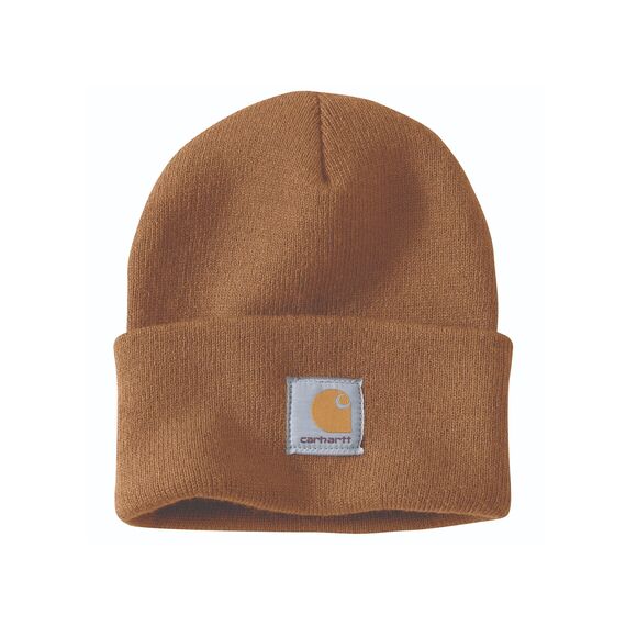 Carhartt Workwear Beanie Mütze Watch Hat, Arbeitsmütze, Braun, mittel