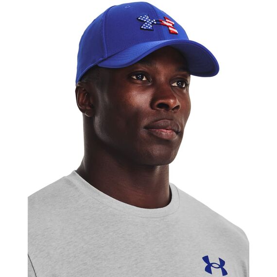 Under Armour Freedom Blitzing Mütze für Herren, (400) Royal/Schwarz/Weiß, S/M