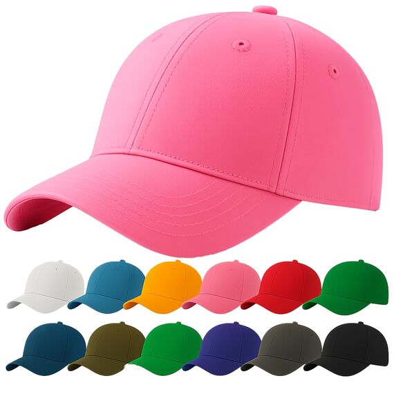4sold Baseball Cap Baumwolle, Unisex Baseballkappe Herren Damen, Verstellbar Einheitsgröße, Sonnenmütze, Leicht & Atmungsaktiv, Sport Freizeit Outdoor