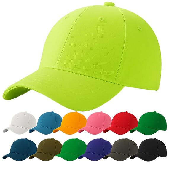4sold Baseball Cap Baumwolle, Unisex Baseballkappe Herren Damen, Verstellbar Einheitsgröße, Sonnenmütze, Leicht & Atmungsaktiv, Sport Freizeit Outdoor