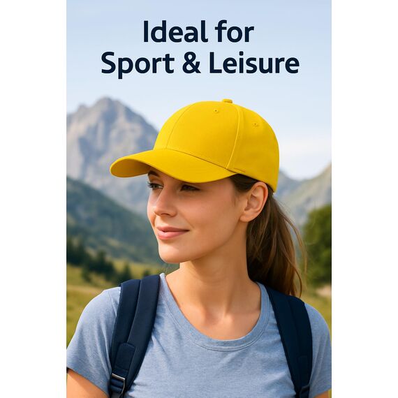 4sold Baseball Cap Baumwolle, Unisex Baseballkappe Herren Damen, Verstellbar Einheitsgröße, Sonnenmütze, Leicht & Atmungsaktiv, Sport Freizeit Outdoor