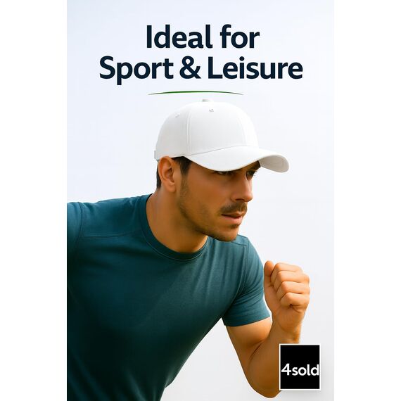 4sold Baseball Cap Baumwolle, Unisex Baseballkappe Herren Damen, Verstellbar Einheitsgröße, Sonnenmütze, Leicht & Atmungsaktiv, Sport Freizeit Outdoor