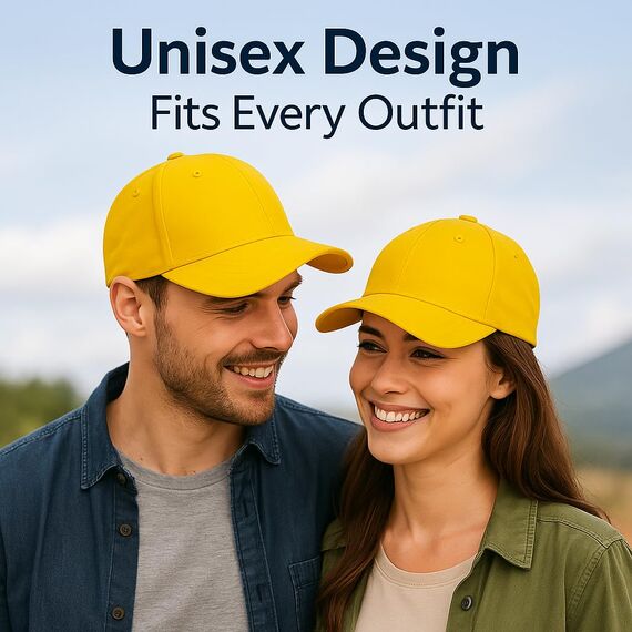 4sold Baseball Cap Baumwolle, Unisex Baseballkappe Herren Damen, Verstellbar Einheitsgröße, Sonnenmütze, Leicht & Atmungsaktiv, Sport Freizeit Outdoor