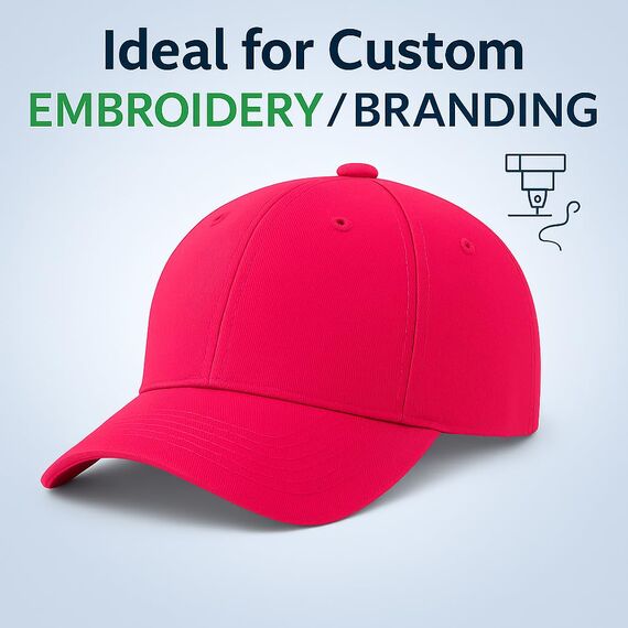 4sold Baseball Cap Baumwolle, Unisex Baseballkappe Herren Damen, Verstellbar Einheitsgröße, Sonnenmütze, Leicht & Atmungsaktiv, Sport Freizeit Outdoor