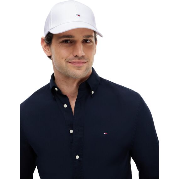 Tommy Hilfiger Herren Cap Classic BB Basecap, Weiß (Classic White), Einheitsgröße