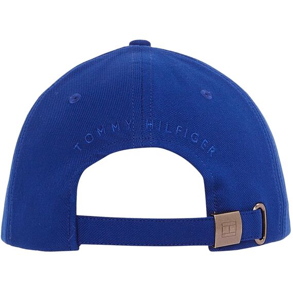 Tommy Hilfiger Herren Cap Flag Cotton 6 Panel Basecap, Blau (Wedge Blue), Einheitsgröße