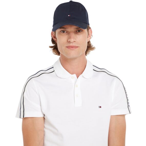 Tommy Hilfiger Herren Cap Th Flag Basecap, Blau (Space Blue), Einheitsgröße