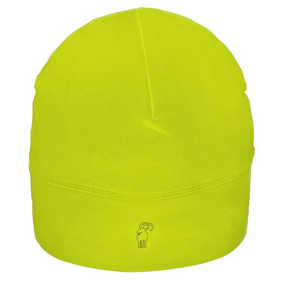 ALPIDEX Running Mütze Sportmütze Laufmütze Damen Herren Funktionsmütze One Size Thermo Kopfbedeckung Radfahren Winddicht Atmungsaktiv Skull Cap Fahrrad Unterziehmütze Unisex, Farbe:Neon Yellow