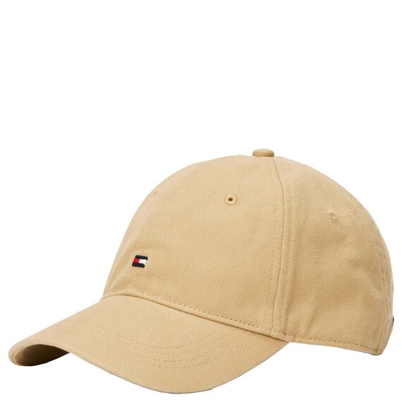 Tommy Hilfiger Herren Cap Flag Soft Panel aus Baumwolle, Beige (Clayed Pebble), Einheitsgröße