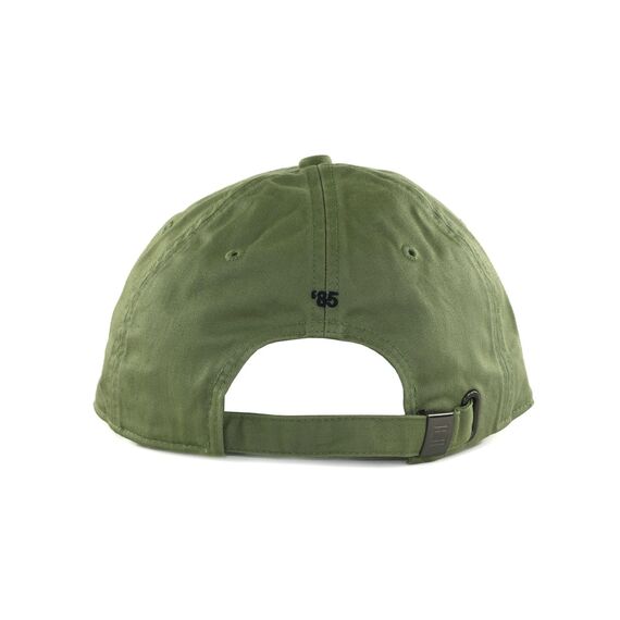 Tommy Hilfiger Herren-Baseballkappe, Grün (verblasstes Olivgrün), Einheitsgröße